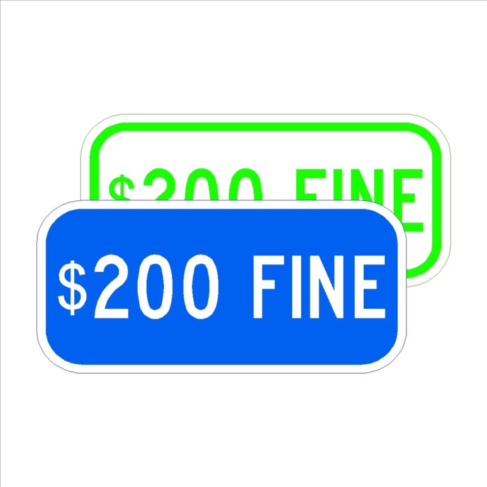 $200 Fine
