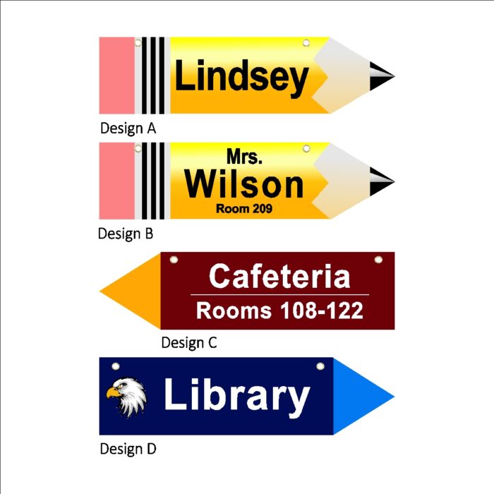 Pencil/Pointer Ceiling Sign - Image 2