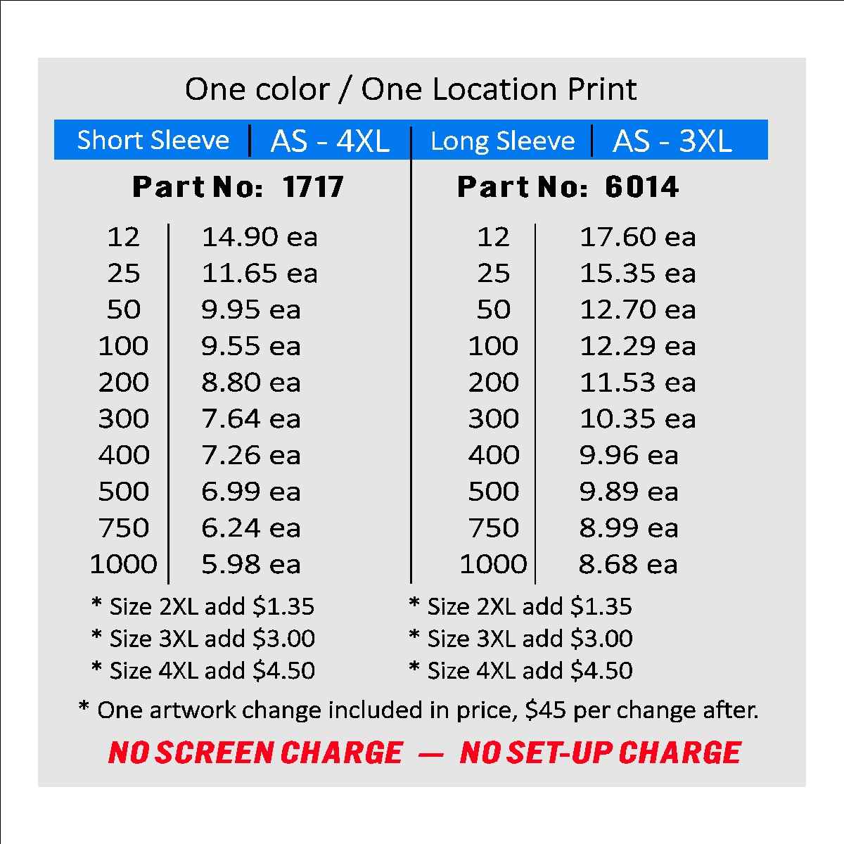 comfort colors t shirts price