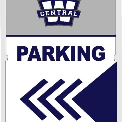 Parking Custom A-Frame Portable Message Sign