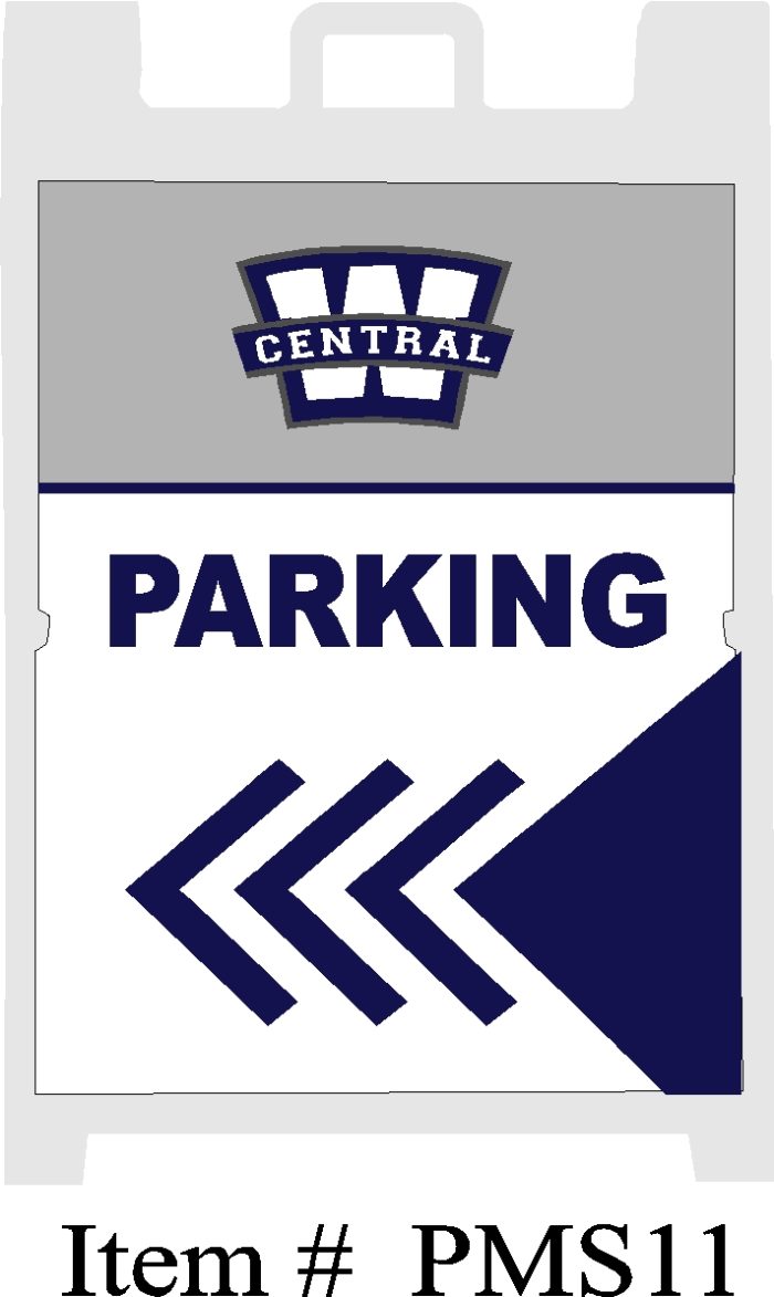 Parking Custom A-Frame Portable Message Sign