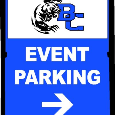 Event Parking Custom A-Frame Portable Message Sign