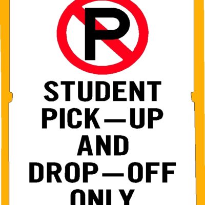 Student Pick Up A-Frame Portable Message Sign