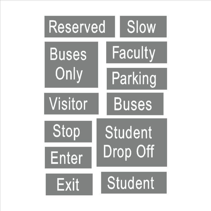 Word Stencils