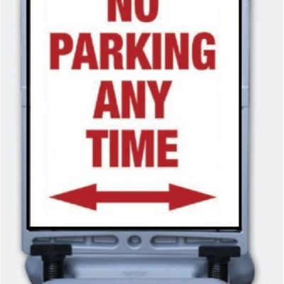 No Parking Windsign Portable Message Sign