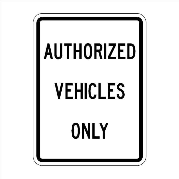 Authorized Vehicles Only