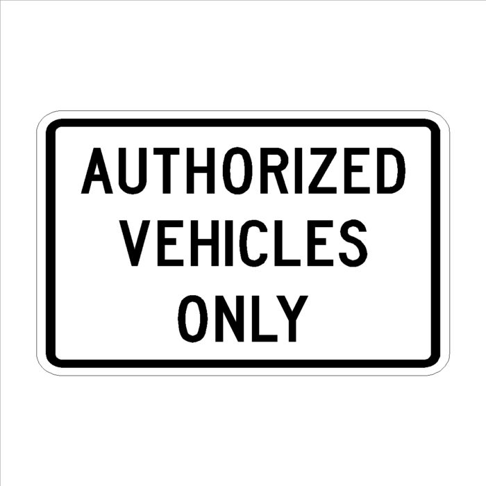 Authorized Vehicles Only