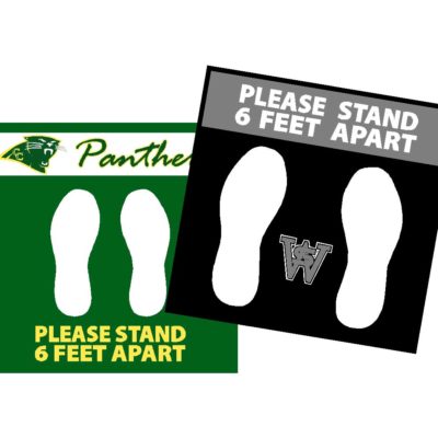 Custom Social Distancing Floor Decal