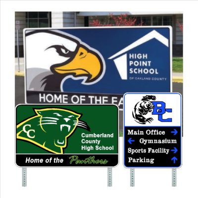 Custom Campus Signs
