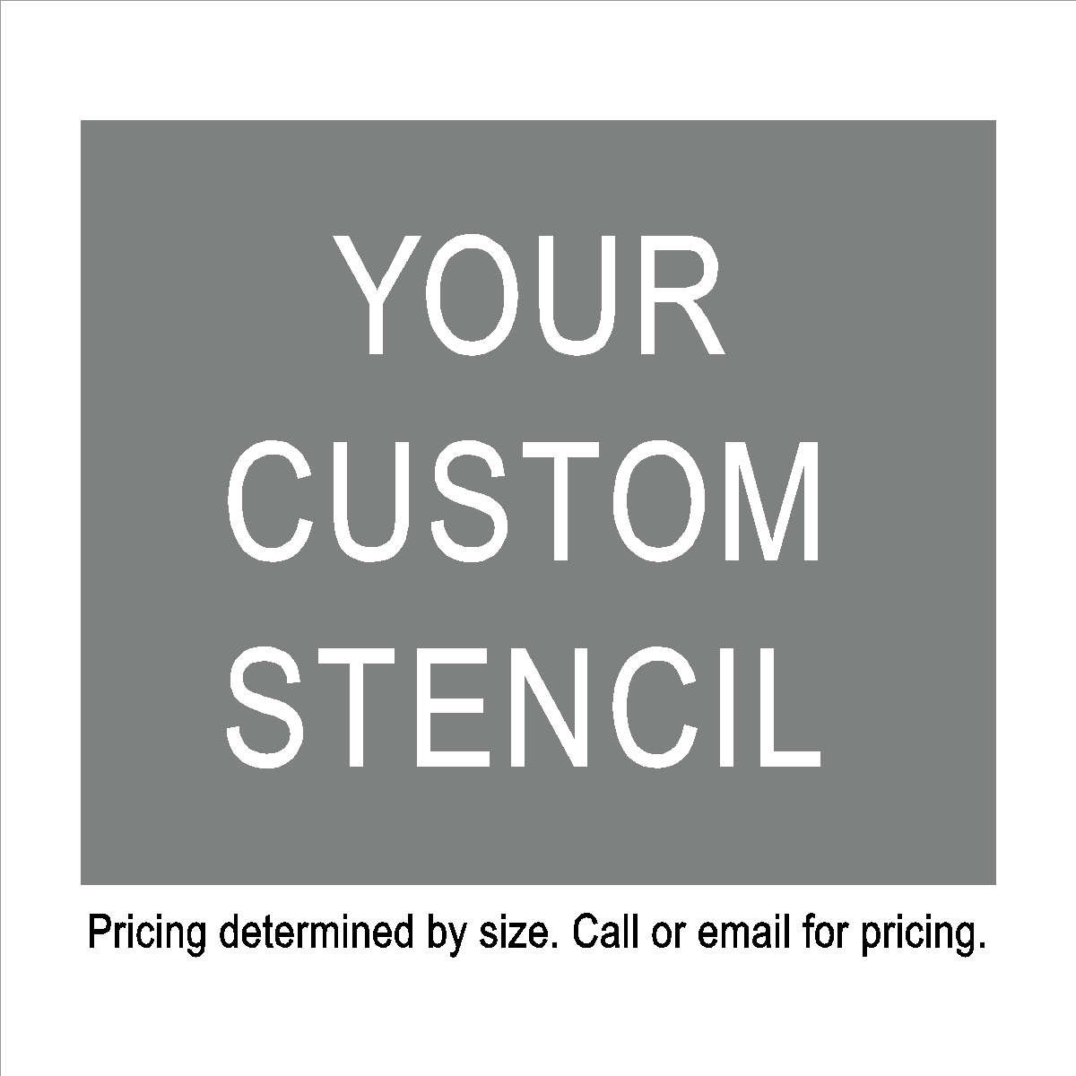 Custom Stencil - Print Plus Designz
