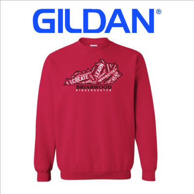 Gildan Crewneck 1 Color Print
