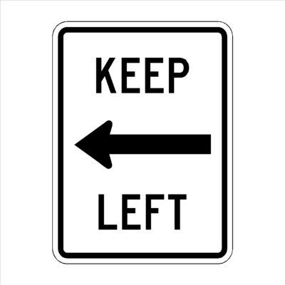 Keep (Arrow) Left