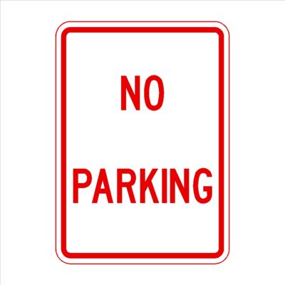 No Parking