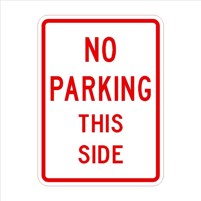 No Parking This Side