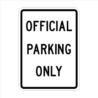 Official Parking Only