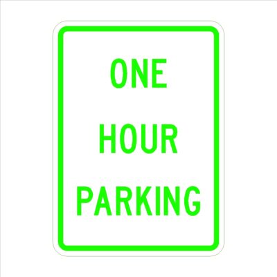 One Hour Parking