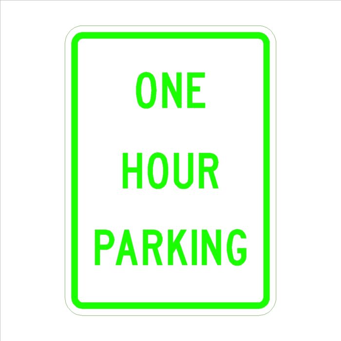 One Hour Parking