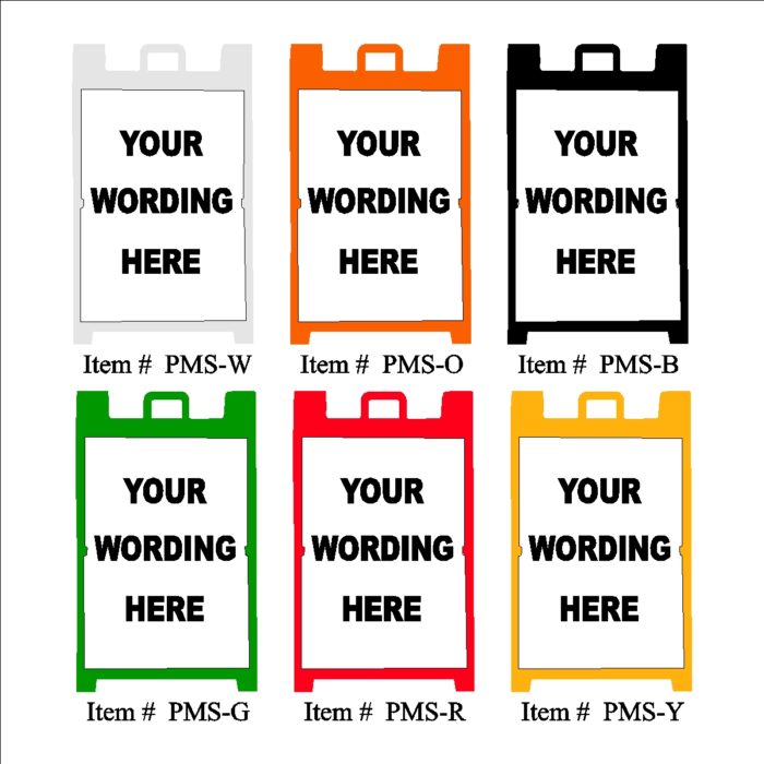 Custom A-Frame Portable Signs