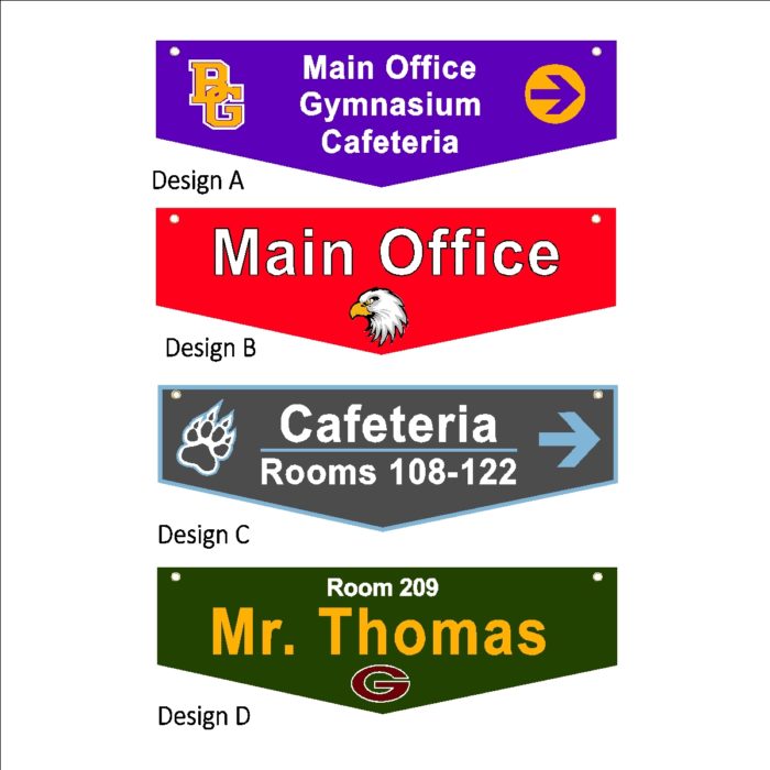 Pennant Style Ceiling Sign - Image 2