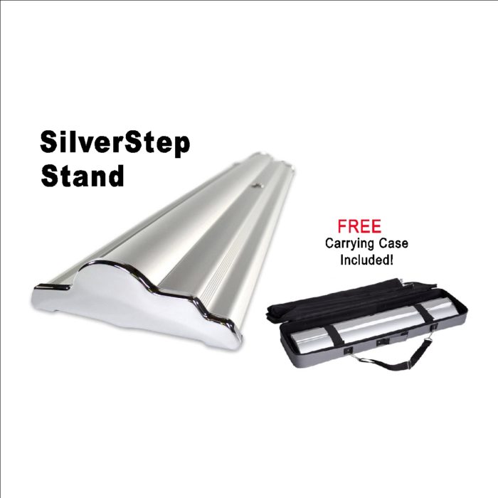 SilverStep Retractable Banner with Stand - Image 2