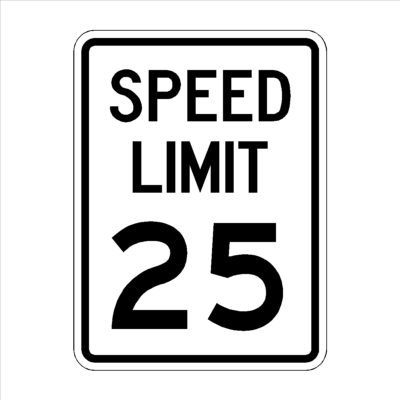 Speed Limit 25