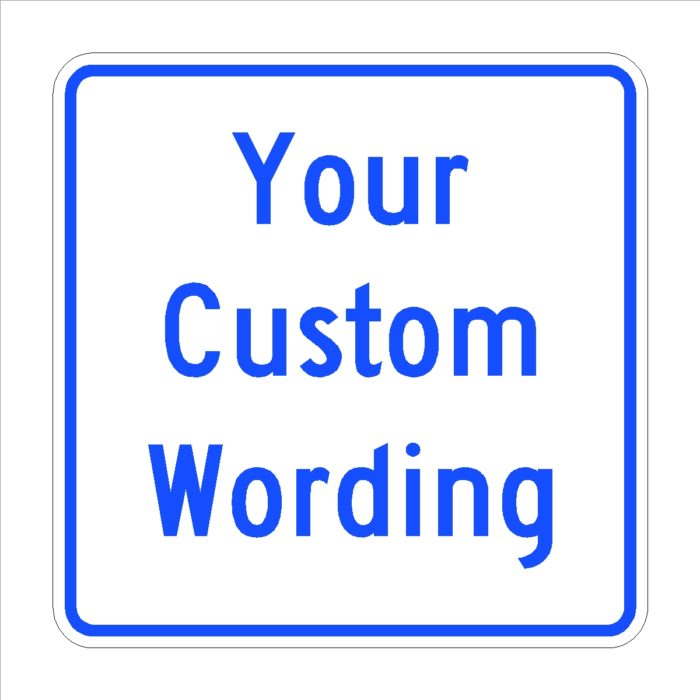 Square Custom Signs