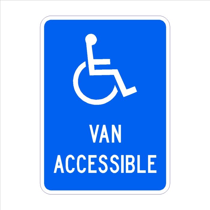 (Handicap Symbol) Van Accessible