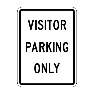 Visitor Parking Only