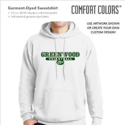 Comfort Colors Hoodie Sweatshirt - 1 Color Print