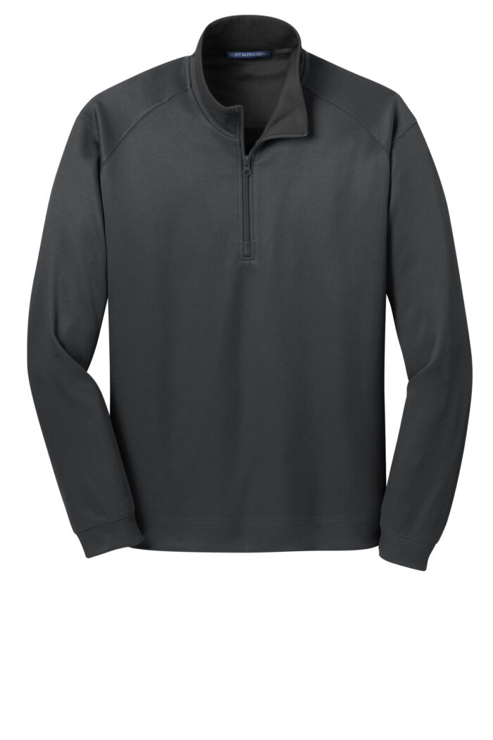 Port Authority® Vertical Texture 1/4-Zip Pullover - Image 3