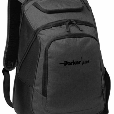 Port Authority® Exec Backpack Graphite/Black
