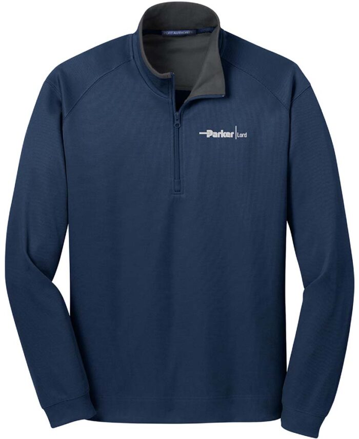 Port Authority® Vertical Texture 1/4-Zip Pullover