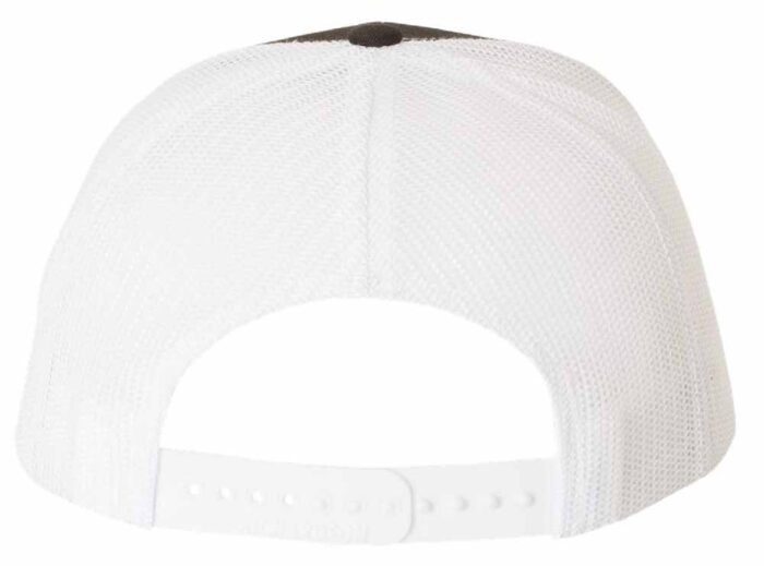 Richardson 112 Trucker Hat Black/White - Image 2