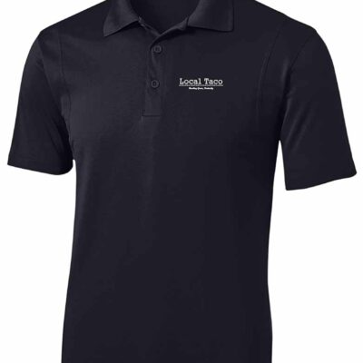 SportTek Polo Black