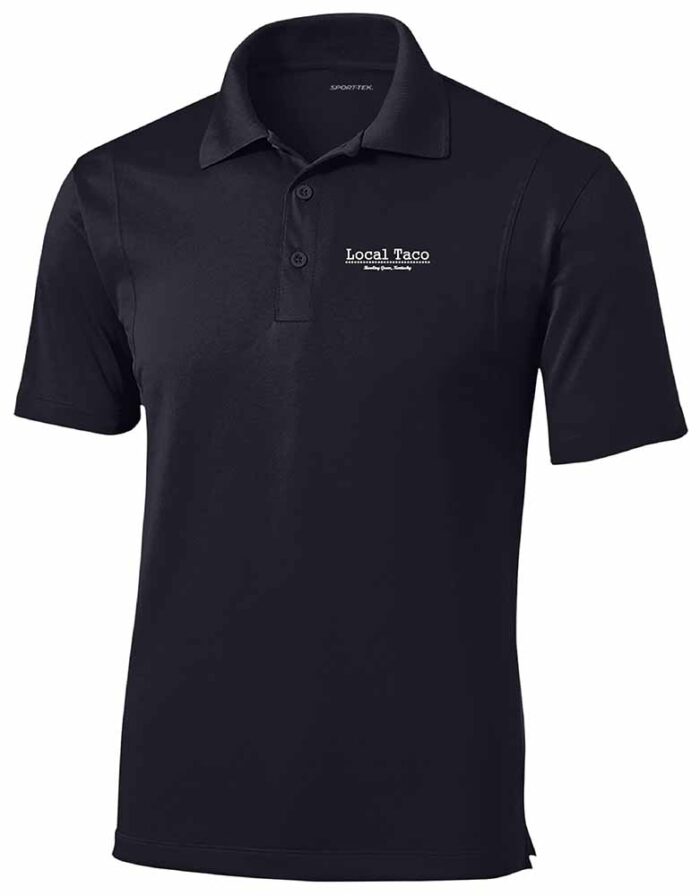 SportTek Polo Black