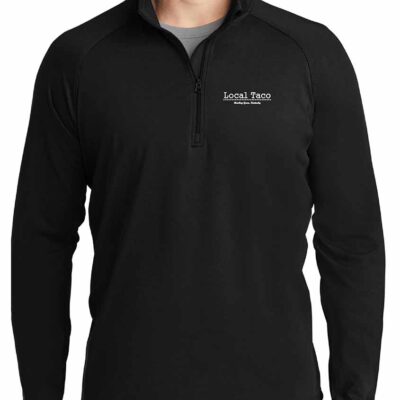Sport-Tek Quarter Zip Pullover Black