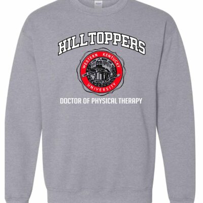 WKU PT Gildan Heavy Blend Sweatshirt Sport Grey With Crest