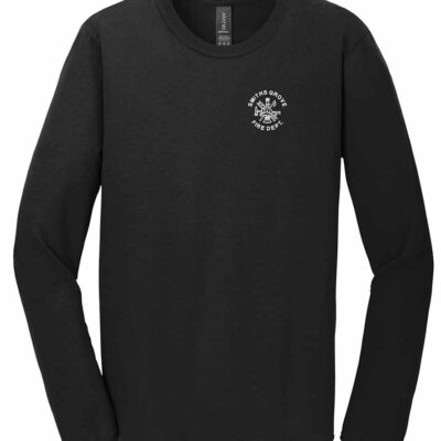 Gildan Softstyle® Long Sleeve T-Shirt Black