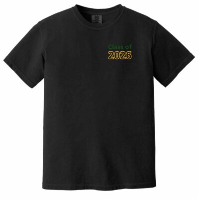 2026 Seniors Comfort Colors Heavyweight T-Shirt Black