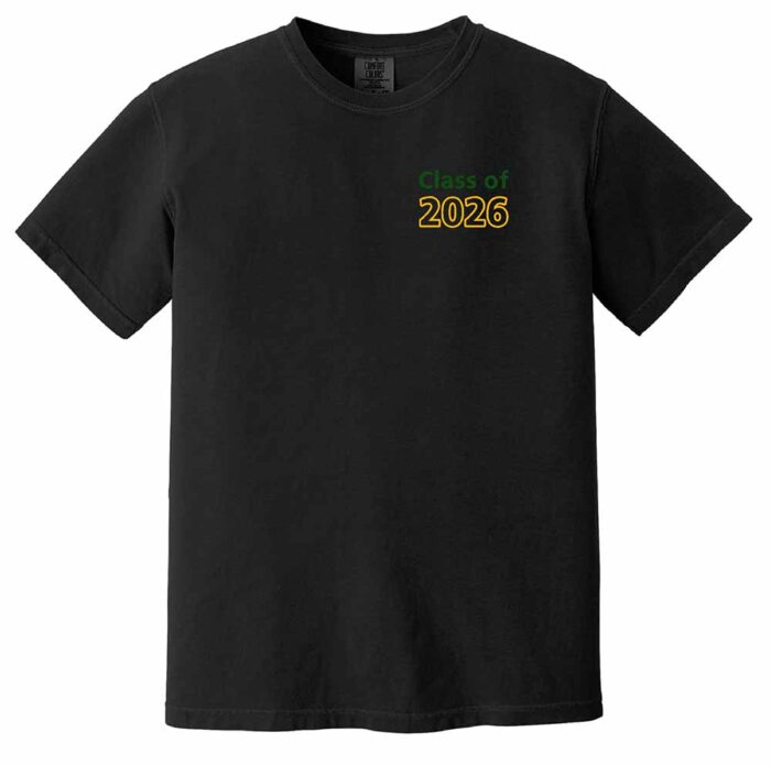 2026 Seniors Comfort Colors Heavyweight T-Shirt Black