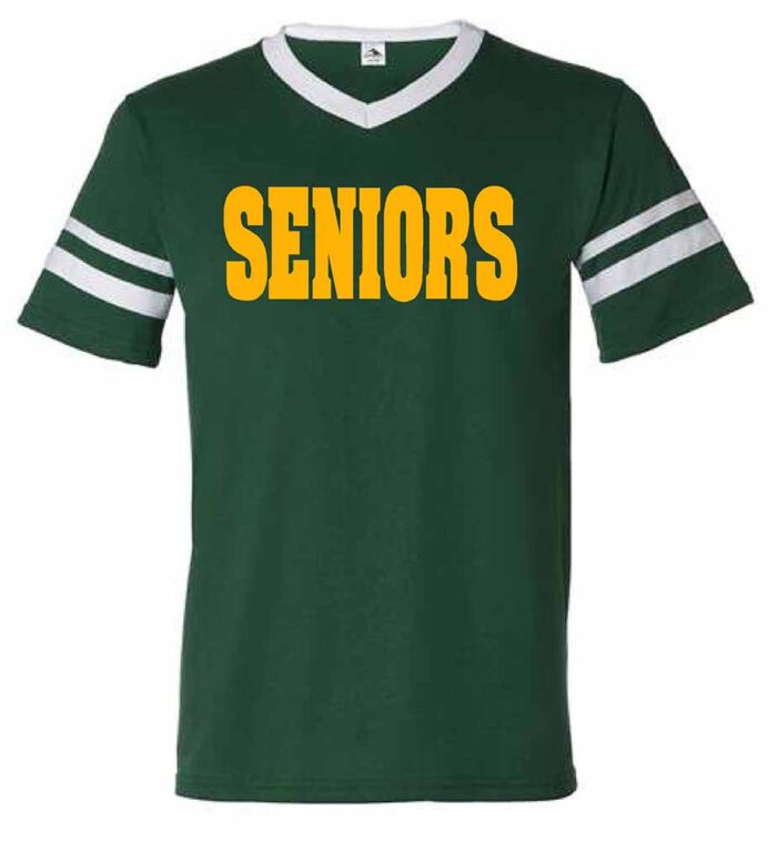 2026 Seniors Augusta Sleeve Stripe Jersey - Personalized