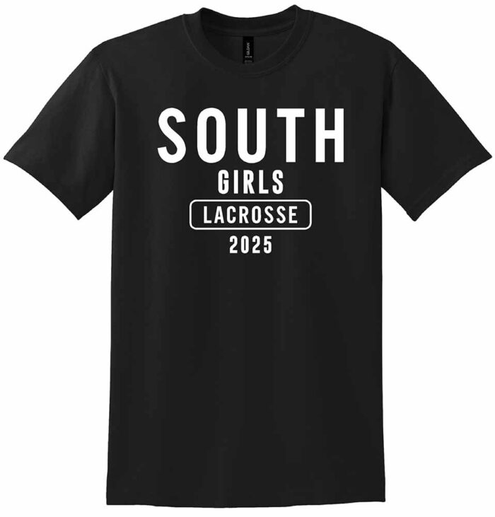 SWHS Girls LaCrosse Sponsor Shirt - Gildan® DryBlend® T-Shirt Black