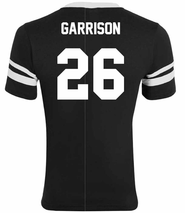 2026 Seniors Augusta Sleeve Stripe Jersey - Personalized - Image 2