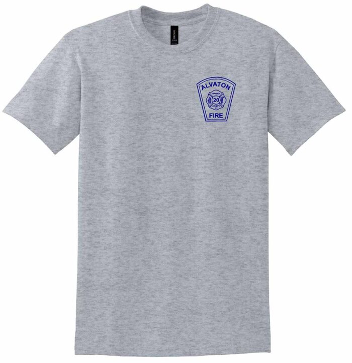 Alvaton Fire Gildan® DryBlend® T-Shirt Sport Grey - Jack of all Trades - Image 2