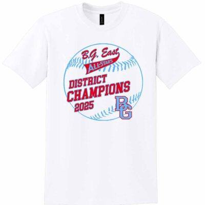 BG East District Champs 10s Gildan Short Sleeve T-Shirt White