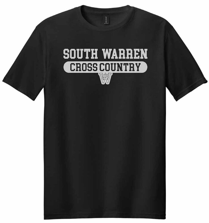SW XC Gildan Softstyle Cotton T-Shirt Black
