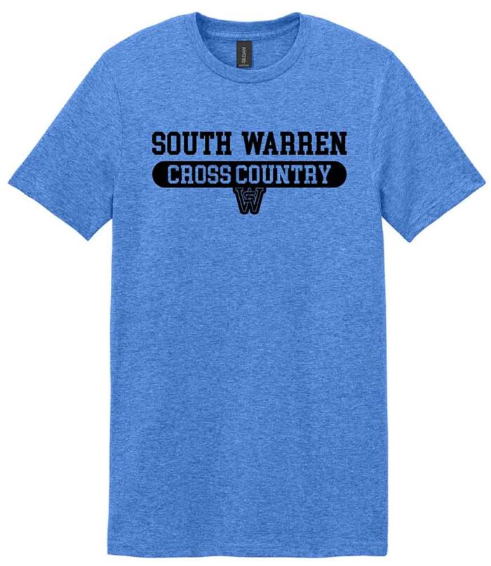 SW XC Gildan Softstyle Cotton T-Shirt Heather Royal
