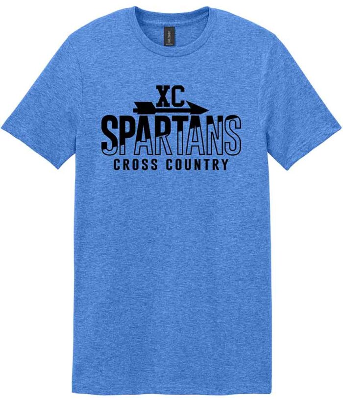 SW XC Gildan Softstyle Cotton T-Shirt Heather Royal - 2