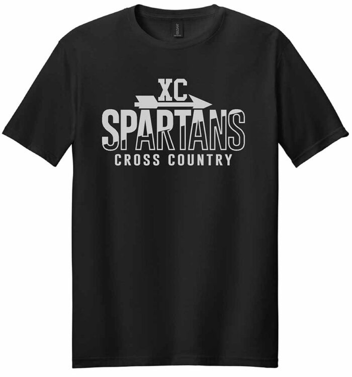 SW XC Gildan Softstyle Cotton T-Shirt Black - 2