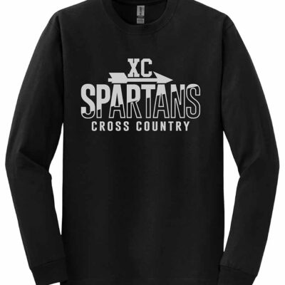 SW XC Gildan Long Sleeve T-Shirt Black - 2
